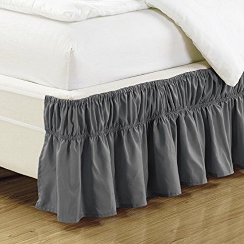 Hotel Surround Elastic Bed Skirt Home Hotel Bedroom Bed Skirt Home Bedroom Decoration Supplies