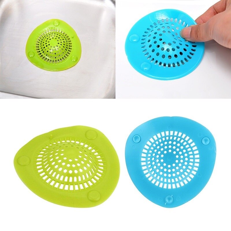 Silicone Triangle Strainer Sink Bathtub Strainer