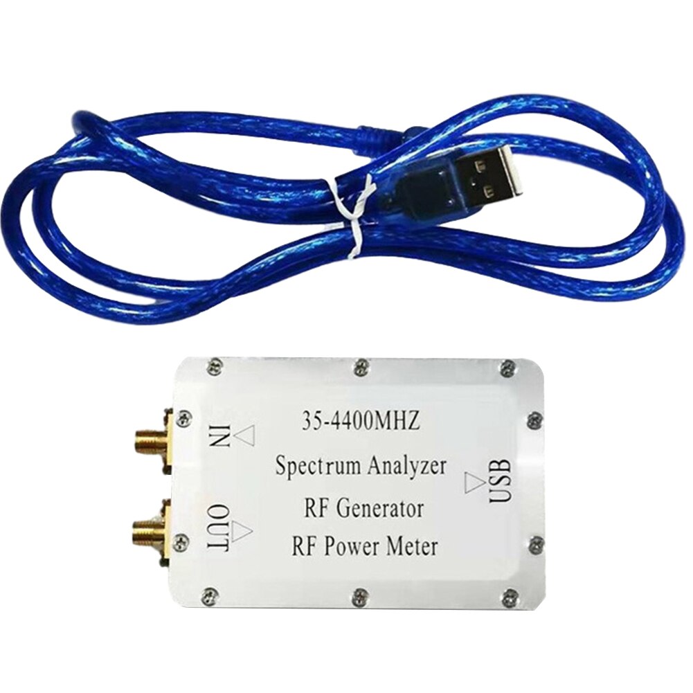 35-4400MHz Maintenance Measuring USB Port PC RF Power Meter Portable Signal Generator Practical High Speed Analysis