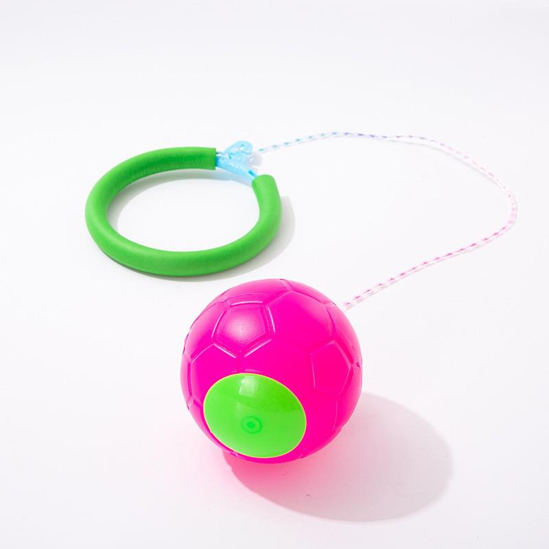Hopp over stressball utendørs søle fotball trening koordinering og balanse hopp hopp lekeplass fotball ball til låve leker: Rosa