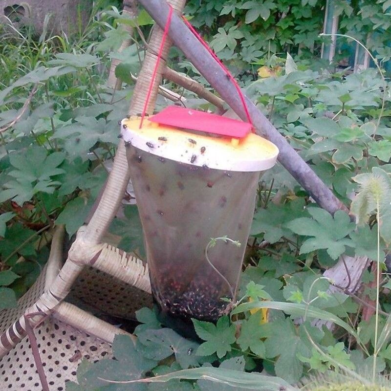 Bolsa de mosca trampa RED TOP CATCHER mata 20.000 moscas insectos CONTROL de Plagas asesino