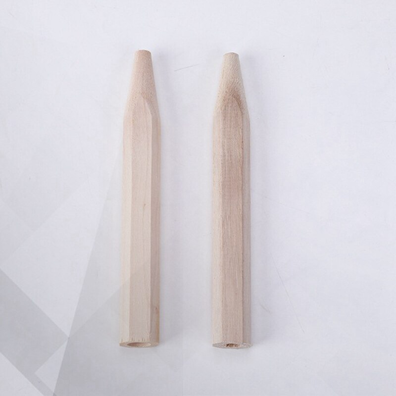 2Pcs Badminton Racket Handle Grip Wooden Badminton Handle Repair of Badminton Racket