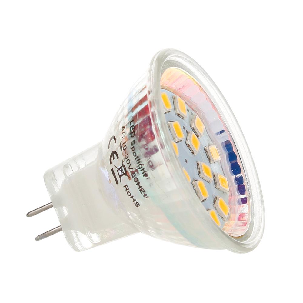 Bombillas de foco LED MR11 GU4.0 AC/DC 12V 24V 5733/2835 SMD 2W 3W 4W lámpara blanca cálida/fría/Neutral reemplaza la luz halógena 9-18 LED