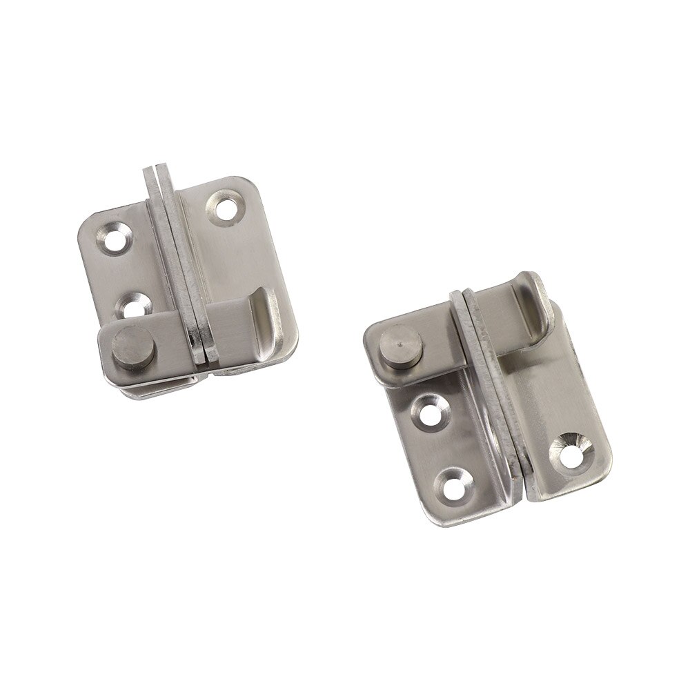 Turn On Left / Right Simple Bolt Anti-theft Security Door Thick Stainless Steel Thicken Bolt Locker Lock Hasp