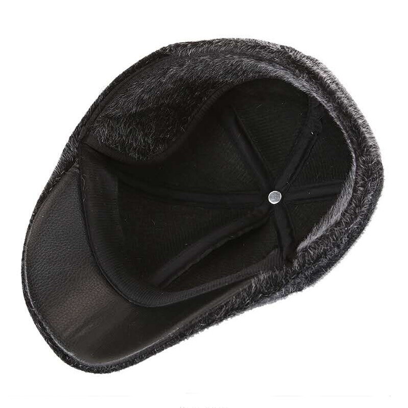 chapeau avant moyen âge et vieux hommes chapeau en polyuréthane printemps et automne en plein air chapeau chapeau vison cheveux casquette
