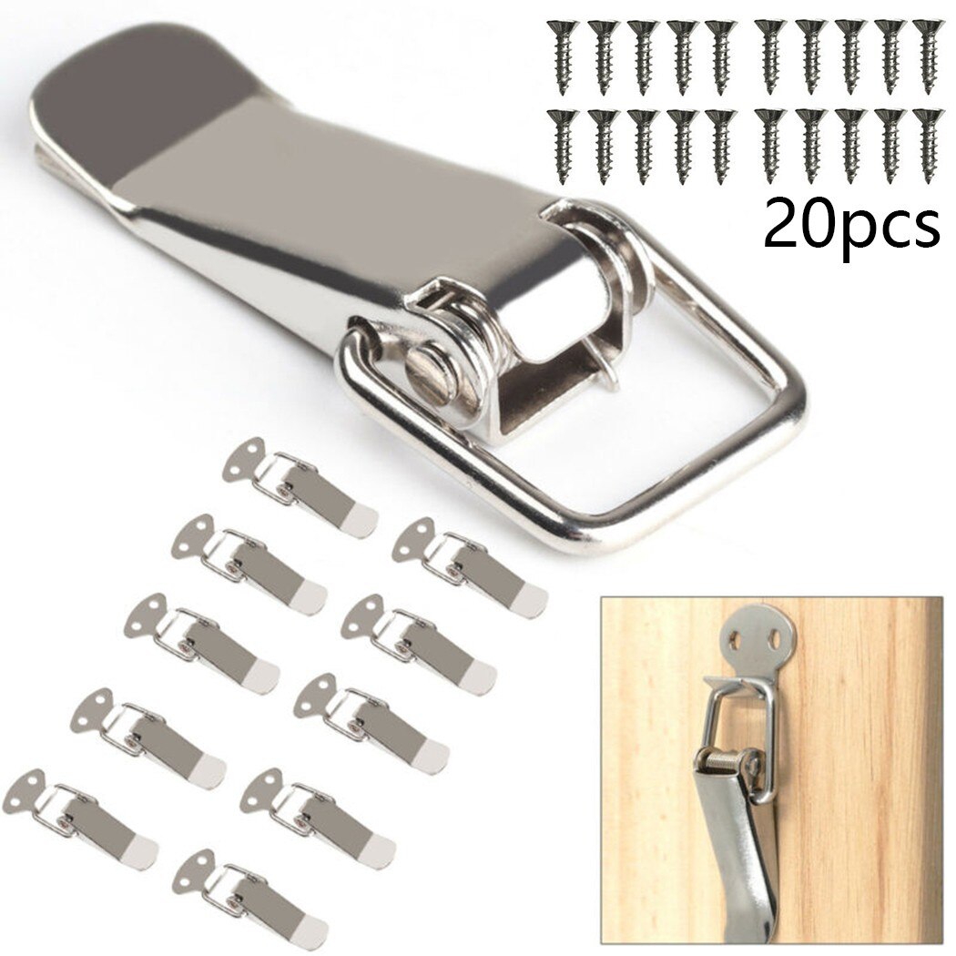 Toggle Latch With Screw Tool 10pc Accessories Box Clip Draw Latch Loaded