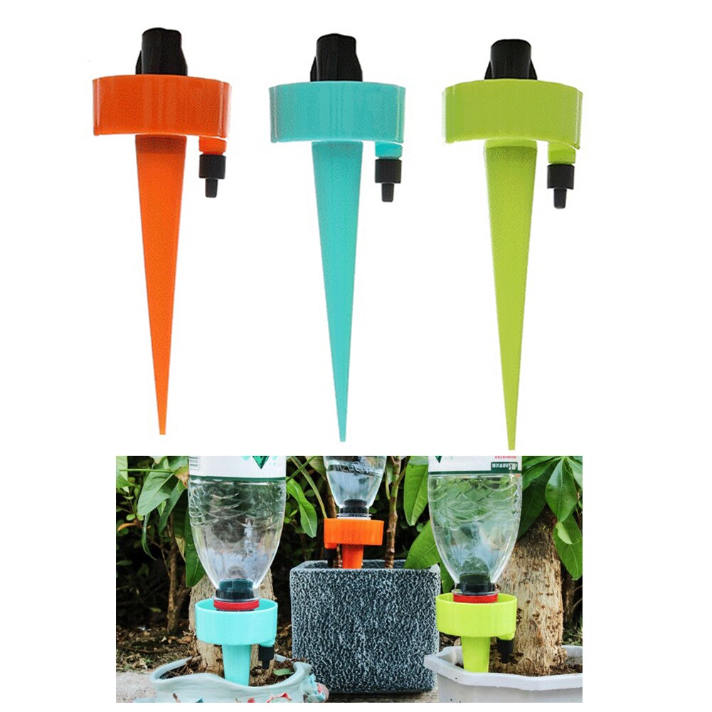 6 Pcs Auto Drip Irrigation Watering System Plant Watering Spikes System Self Drip Irrigation for Plants Flower Indoor Household