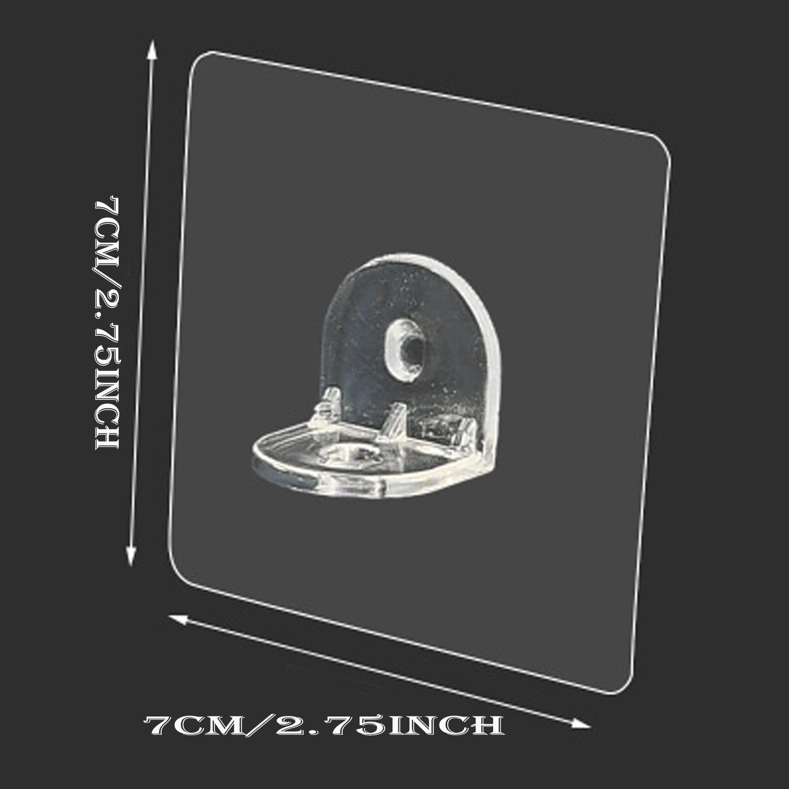 Plate Support Non-perforated Wardrobe Partition Layer Fixed Paste Hook Super Load-bearing Non-marking Nail-free Bracket #45