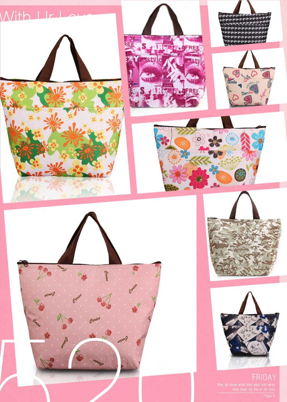 Kjølebag hold maten fersk termoposer matboks stor isolasjon og kaldpakke ispose piknikpose