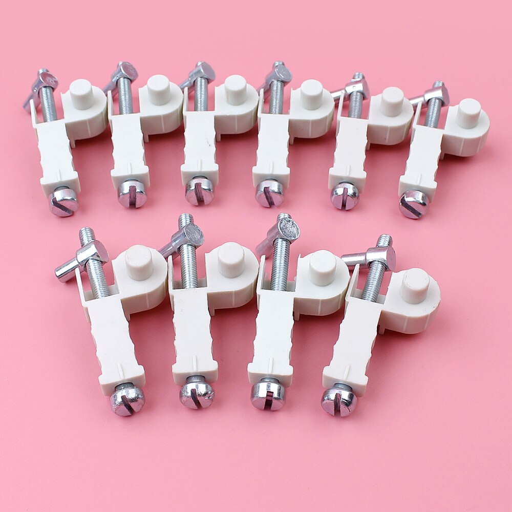 10pcs/lot Chain Adjuster Tensioner Screw Kit For Stihl MS180 MS170 018 017 MS 180 170 Chainsaw Spare Garden Tool Part