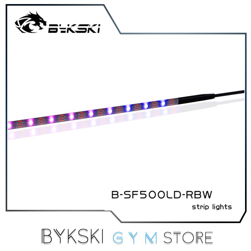 Bykski PC Case RGB LED Strip 5V ARGB 50cm/100cm, Cool Symphony/ Wave /Marquee Light Bar, Support M/B SYNC Or Controller