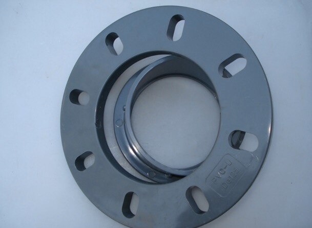 5PCS Inner Hole:50mm U-PVC Flange Resistant Loose Flange