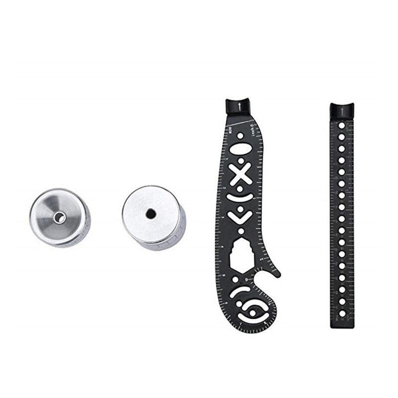 Ultimate Tool - Spirograph Set Tool Protractor Drawing Combo-circles Patterns Drawing Metallic Curved