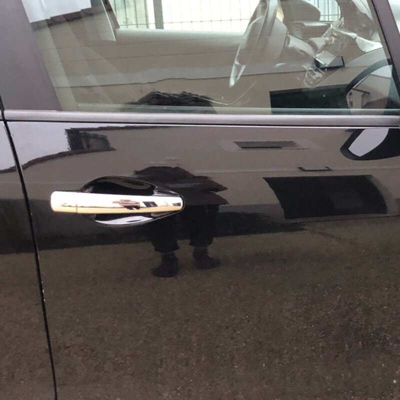 Pour Peugeot 208 Luxuriou Chrome extérieur porte poignée couverture voiture accessoires autocollants garniture ensemble