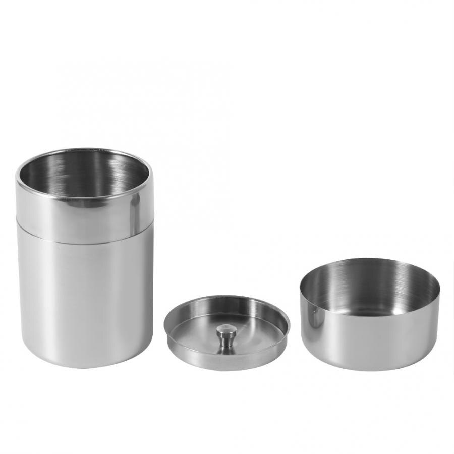 450/550ML Rvs Thee Doos Groene Thee Blikken Bus Multipurpose Snoeppot Koffie Suiker Meel Noten Kruiden opslag Jar: 450ml
