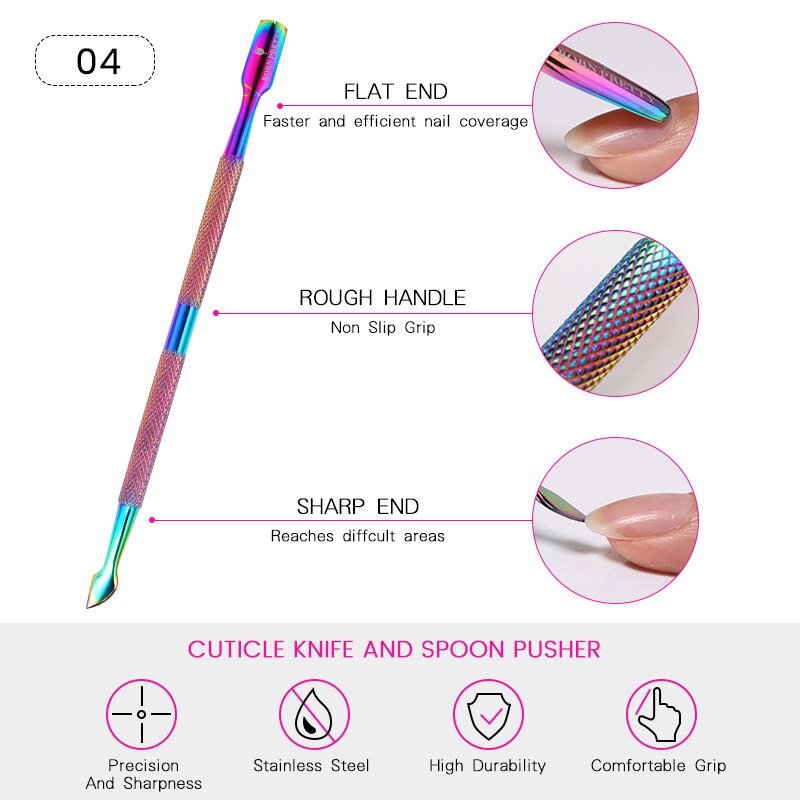 BORN PRETTY Cuticle Nippers Nail Art Scissors Cuticle Clippers Trimmer Dead Skin Remover Stainless Steel Cutters Nails Tool: 9