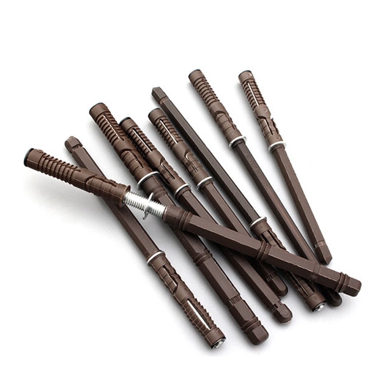 6Pcs Hidden Floating Shelf Brackets Concealed Invisible Heavy Duty Shelf Support Bracket for Wall Shelf 10mm x 100mm HX6C