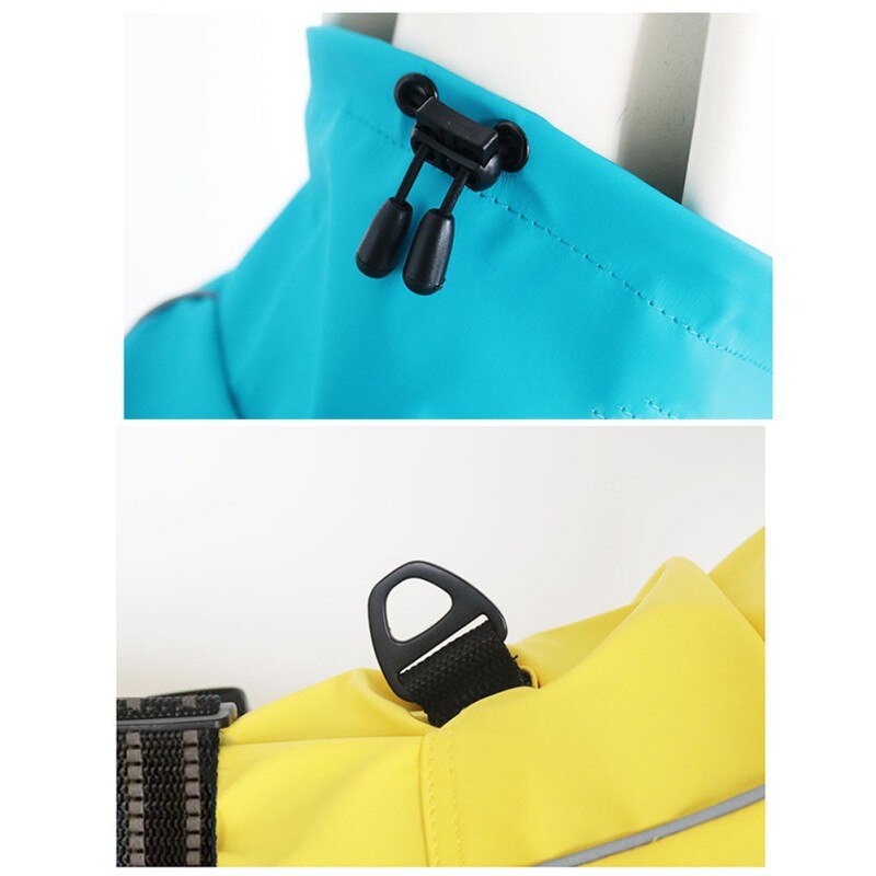 Trench pour chien à Texture douce, manteau de printemps et d'été respirant pour chien, Durable, pratique, imperméable pour animaux de compagnie, accessoires de jour de pluie