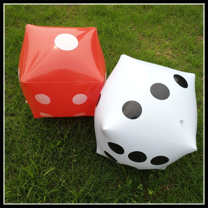 1pc Aufblasbare Luft Nummer Würfel 30*30cm Lustige Party Lieferungen Spielzeug Für freundlicher freundlicher Erwachsene Ich bin Freien Spiel spielen Würfel Wasser Spielzeug