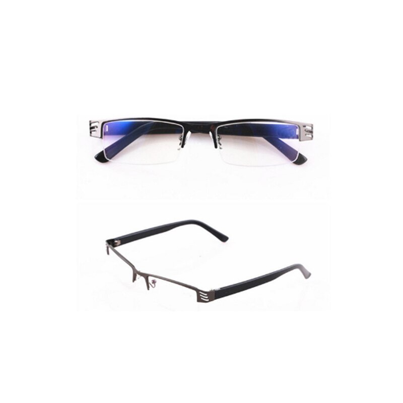 Zakelijke stijl leesbril unisex half montuur harsfilm leesbril