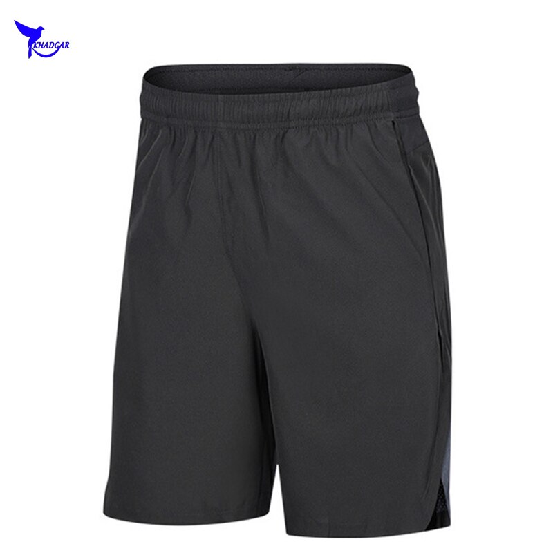 Patchwork Running Shorts Men Quick Dry Workout Bodybuilding Gym Spandex Shorts Sports Jogging Pocket Tennis Training Shorts