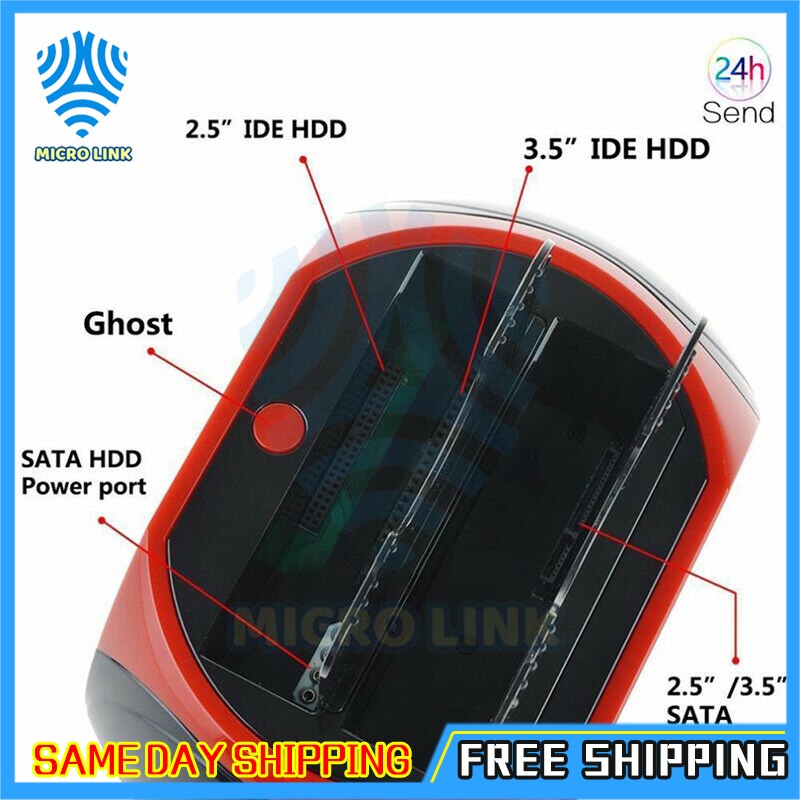 Mlc Alles In Een Hdd Docking Station Met Multi Card Reader Slot Voor Hdd Behuizing 2.5/3.5 Inch Sata/Ide Harde Schijf Docking Statio