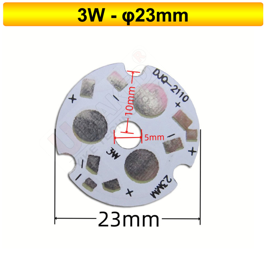 Placa de seguimiento de luz LED, base de placa de aluminio, placa PCB LED para chip led de alta potencia, 1W, 3W, 5W, 7W, 9W, 12W, 15W, 18W, 21W, 24W, 30W: Verde oscuro