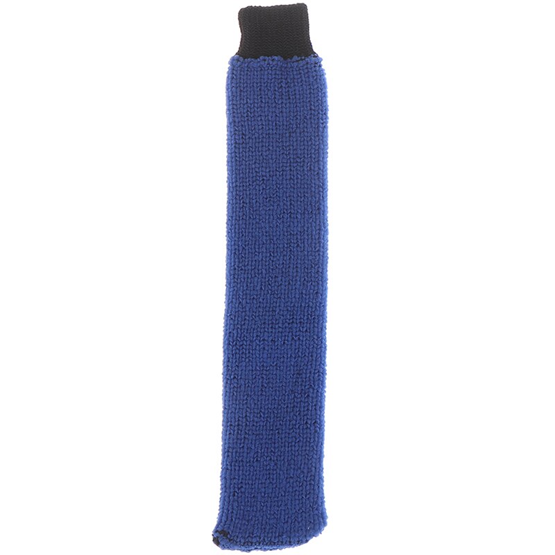 Super sælge bomuld og elastisk badminton ketcher over greb betræk sort 1pc skridsikker håndklæde: Blå