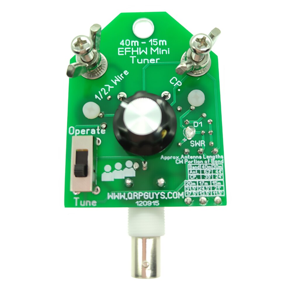 10W EFHW 40m-15m Mini Tuner antenna: Finished