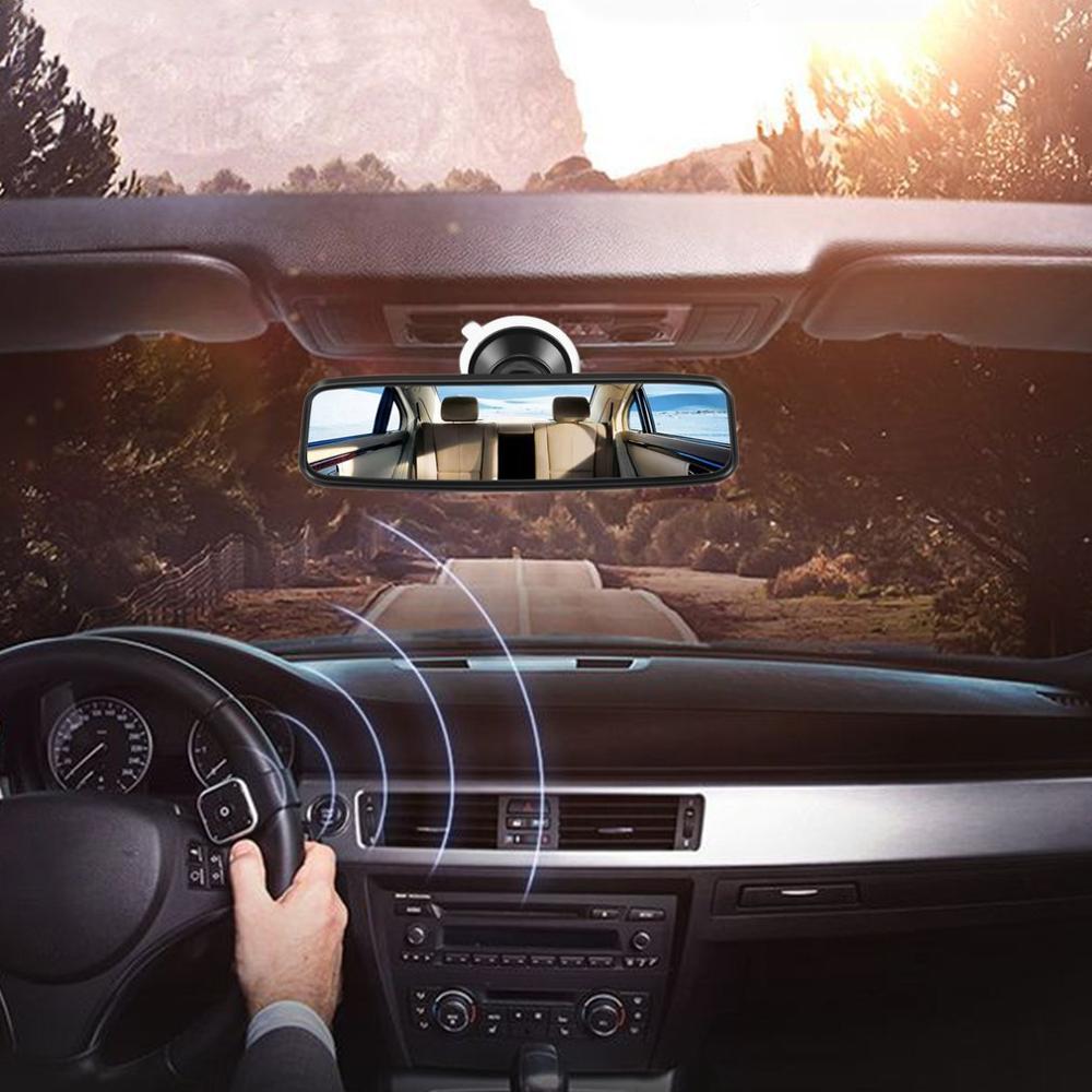 Universal para coche espejo retrovisor-amplio ángulo de espejo retrovisor de Interior trasero espejo con PVC tonto CZC-100