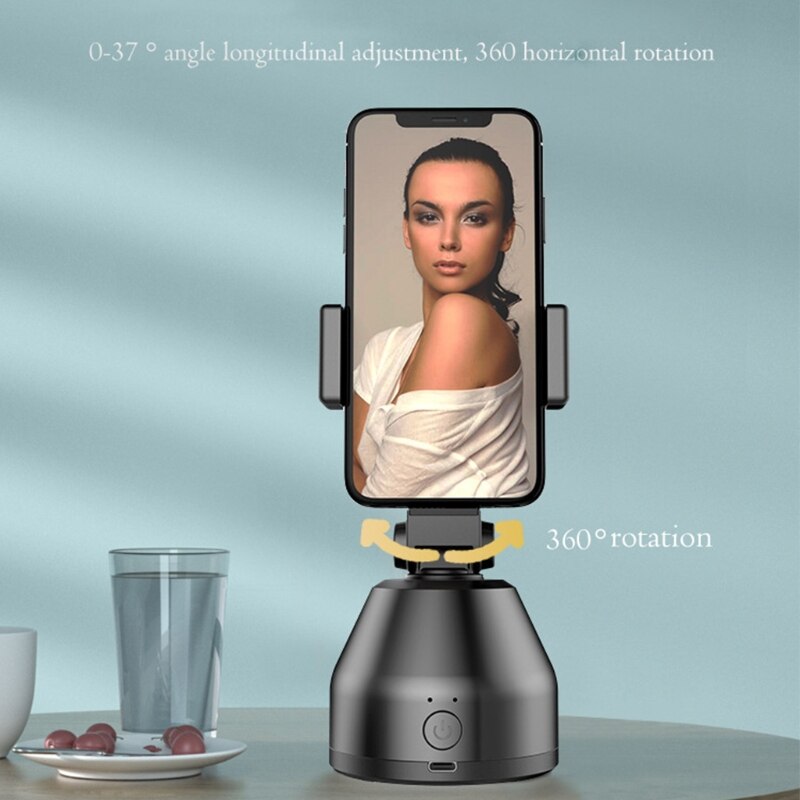 All-in-one Face Tracking Smart AI Gimbal Personal Robot Cameraman Follow Up Selfie Stick Souing App Controlled For Photo Vedio