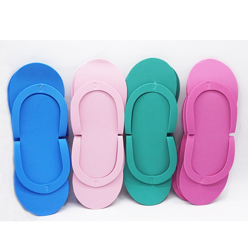 48 par engangs nail art hjemmesko spa pedicure sandaler skum hjemmesko pedicure tøfler til salon spa pedicure flip flop værktøjer