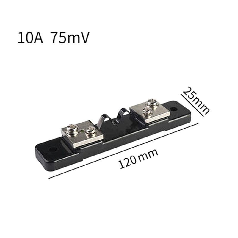 FL-2 DC Current Shunt 10/15/20/30/50A 75mV Shunt Resistor for DC Current Meter Ammeter: 10 A