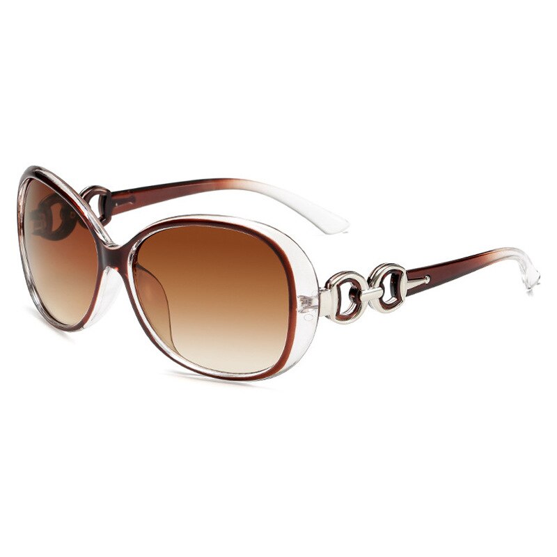 Neue sonnenbrille Trend große rahmen sonnenbrille frauen Gradient straße foto brille: Orange