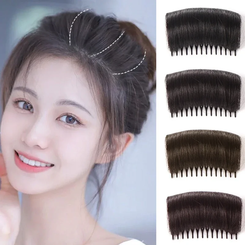 8.5-12Cm Onzichtbare Pluizige Haarpad Spons Clip Puff Haar Hoofd Kussen Volume Haar Styling Tool Prinses Hoofd Styling Accessoires