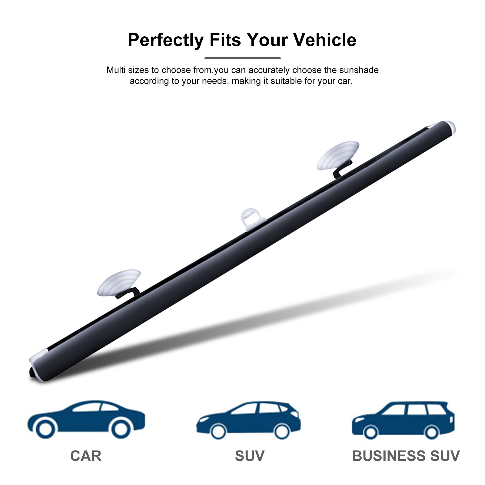 Pare-soleil rétractable pour voiture, pare-soleil, pare-brise, pare-soleil avant, pare-soleil arrière, rideau pliable