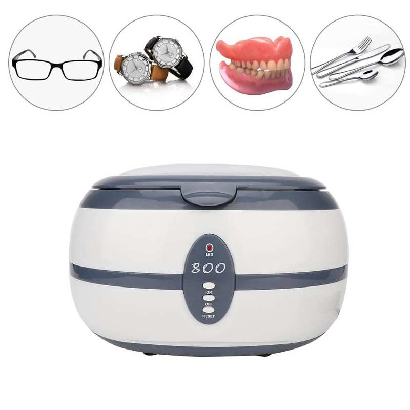 Ultrasonic Cleaner Jewelry Watch Parts Shaver Cleaning Machine Intelligent Control Cleaning Bath