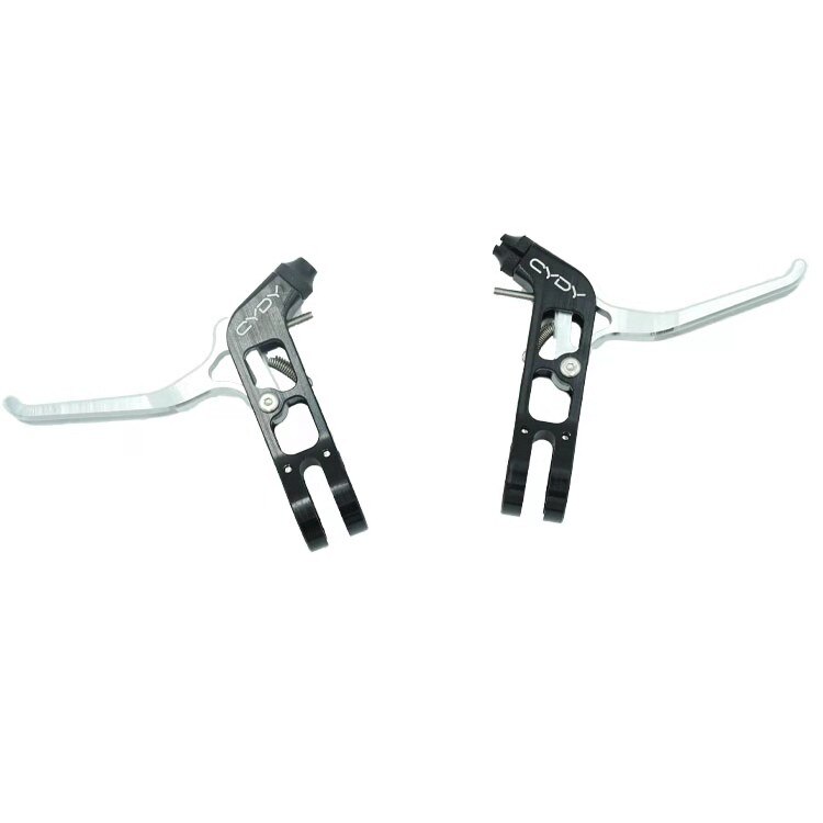 Levier de frein Avid FR5/FR7, manivelle à disque, v-brake avant/arrière, levier de frein CYD YRed noir argent bleu: CYDY Silver