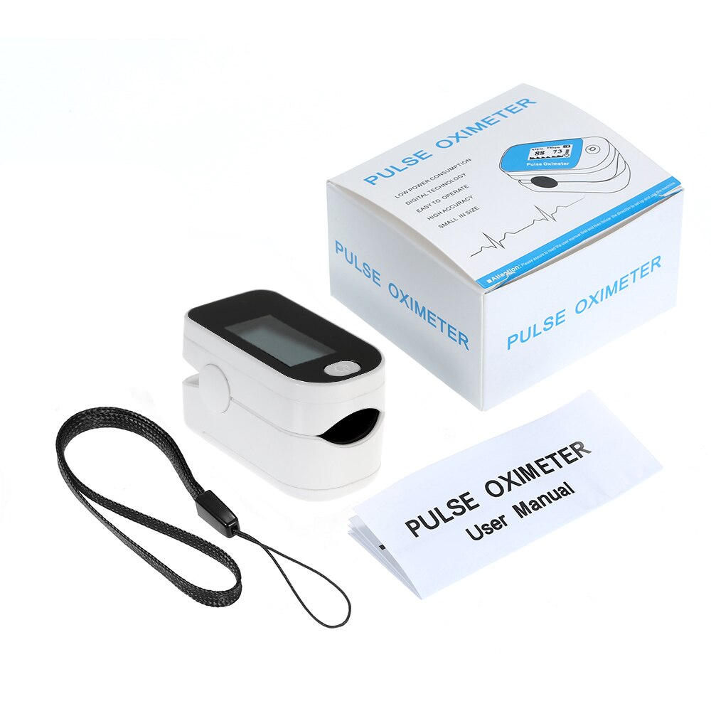 Digital Fingertip Pulse Oximeter OLED Display Blood Oxygen Sensor Saturation Mini SpO2 Monitor Pulse Rate Measurement Meter