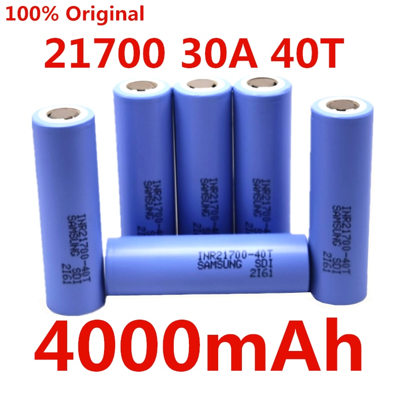 21700 5C Batterij Oplaadbare Batterij 4000Mah Lithium Ion Batterij 3.7V Elektrische Voertuig