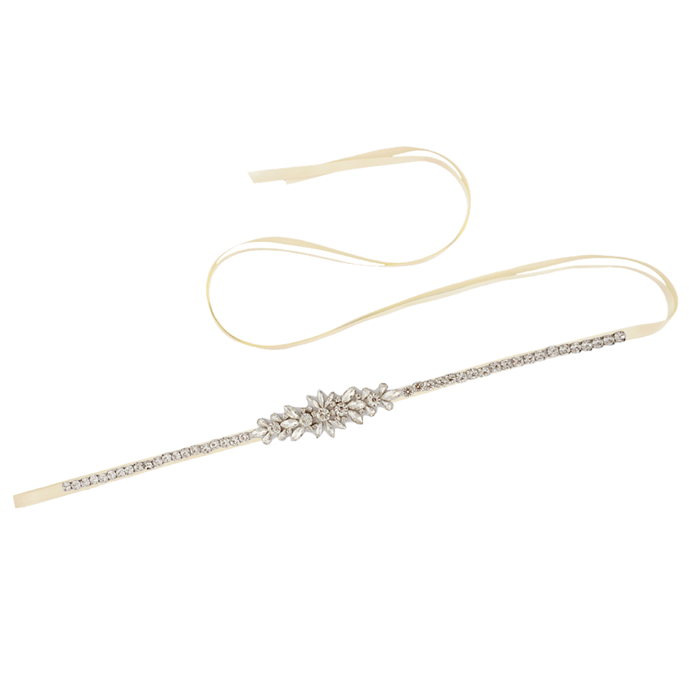 S166 Bruiloft Riem: ivory