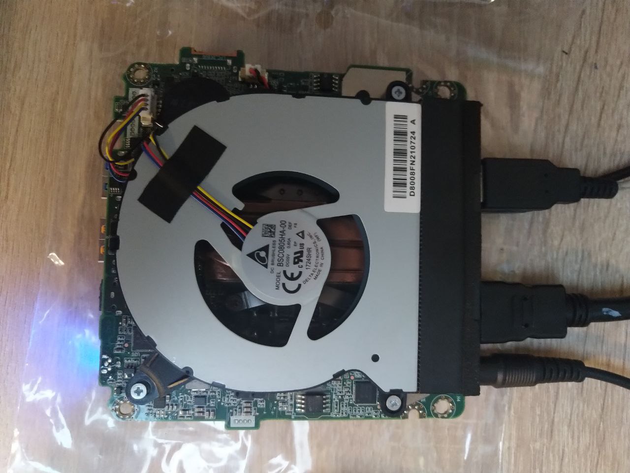 Neuer CPU-Lüfter für Intel Nuc8i7Beh Nuc8 i3 i5 i7 Computer lüfter BSC0805HA-00 DC05V 0,60 A 1 z24l9r 4pin
