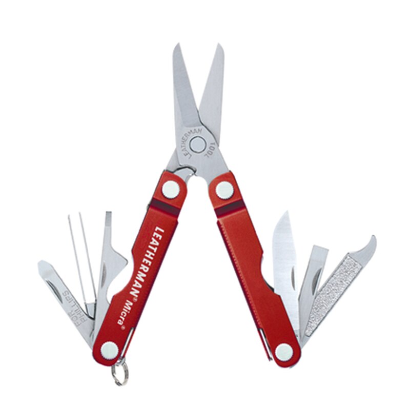 Leatherman Micra Sleutelhanger-Sized Multi-Tool: Red