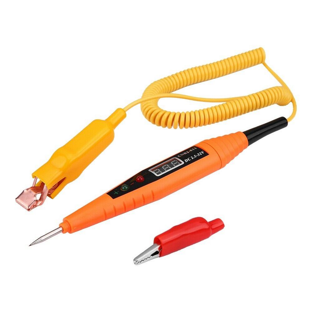 2.5-32V Car Digital Circuit Tester Pencil Electrical Diagnostic Tool Power Test Auto Electrical Pen Detector