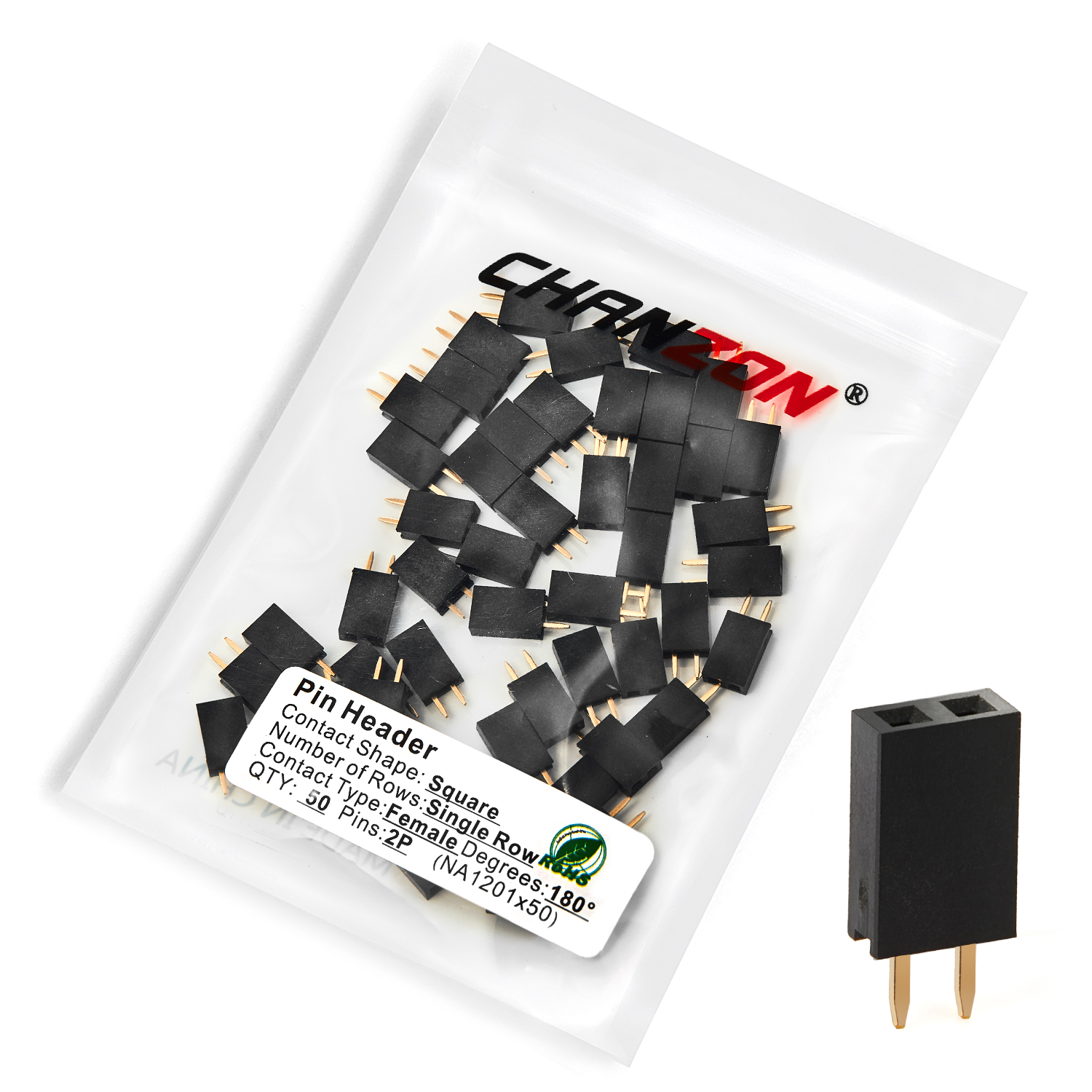 2 3 4 5 6 8 10 12 15 20 40 Vrouwelijke Pin Header Socket Vergulde Soldeerloze Enkele Rij Pinheader 2.54mm Connector voor PCB: Army Green