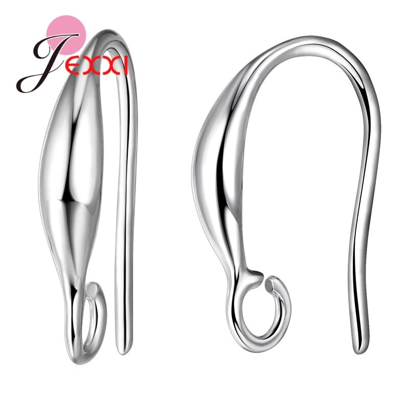 Freies 925 Sterling Silber Ohr Haken Ohrringe Zubehör Für Frauen Diy Party Schmuck Srebrne Mujer Bijouterie