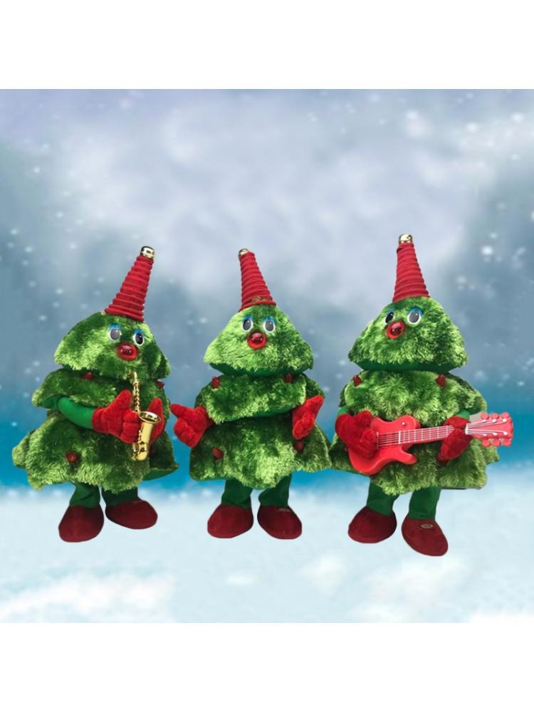 Christmas Santa Claus Musical Singing Dancing Moving Glowing Electric Toy M89C