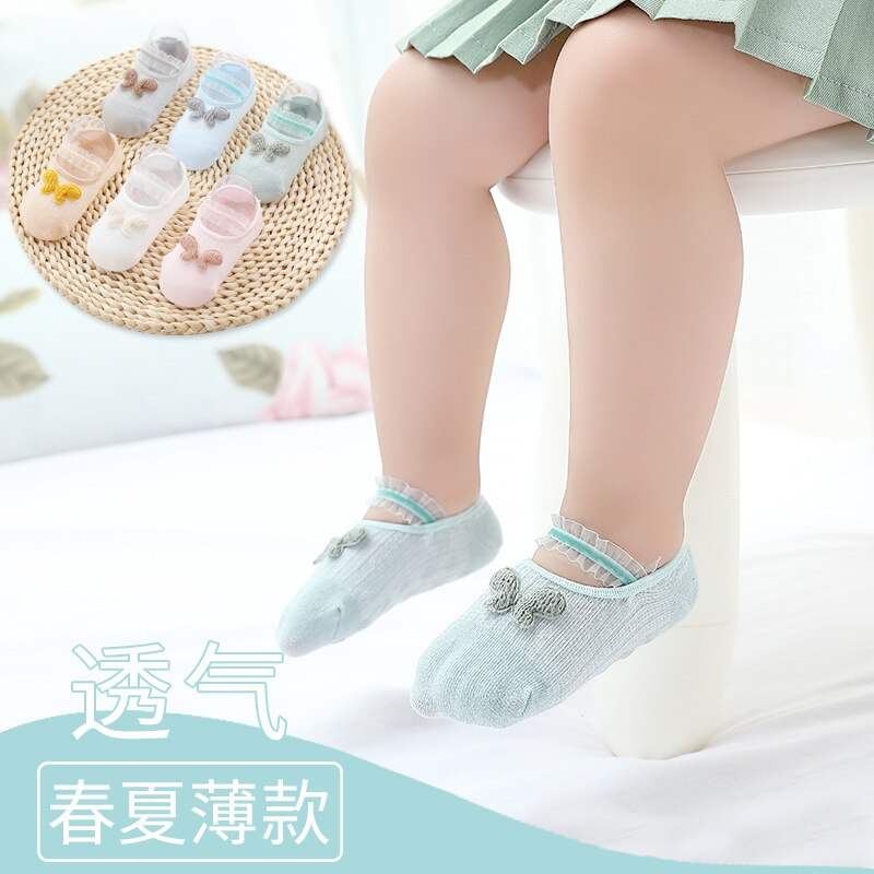 Vinter bomullsstrumpor för nyfödda baby söta tecknade strumpor för flickor tunna mjuk bomull pojke barnstrumpor spädbarn promenadstrumpor