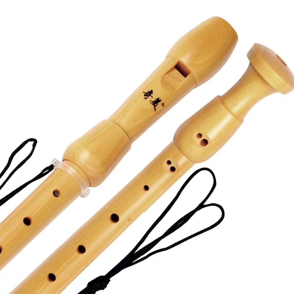 Gaten Alto F Maple Hout Fluit Duitse Stijl Recorder Chinese Dizi Muziekinstrumenten Klarinet QM8A-30G