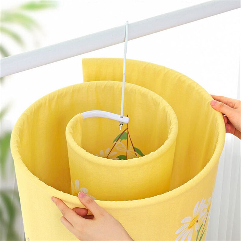 Spiral Drying Rack Outdoor Clothes Rack Drying Rack Round Rotating Quilt Rack Space Organization Tool